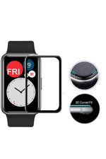 Load image into Gallery viewer, Huawei Watch Fit Uyumlu Pma Pet Ultra Ince Kabarcık Yapmayan Saat Ekran Koruyucu

