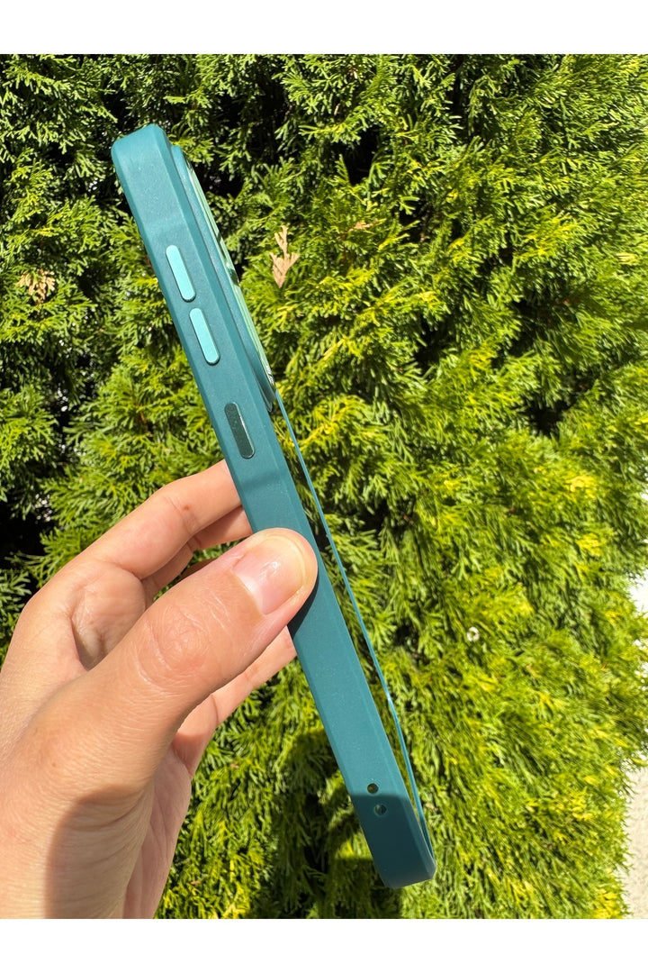 Samsung Galaxy A56/A36 Uyumlu Kılıf Siyah Transparan Şeffaf Kamera Çevresi Metal Koruyucu Silikon