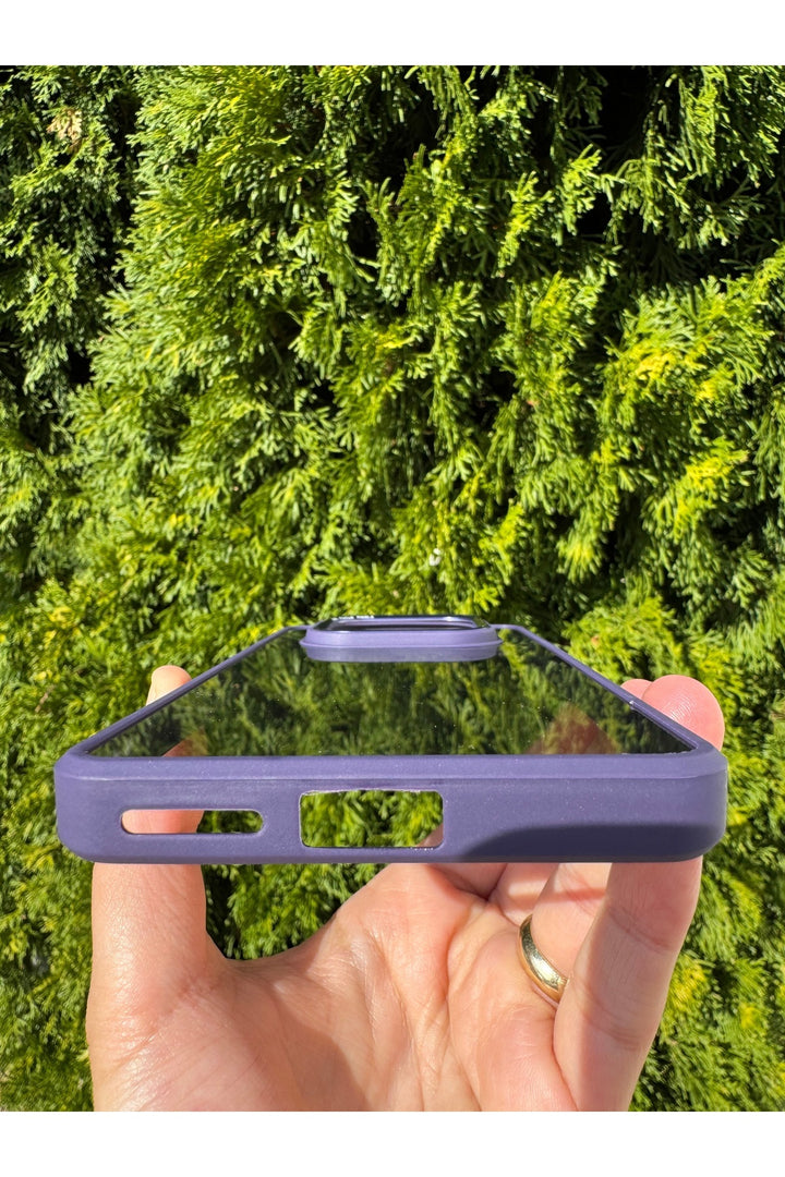 Xiaomi Redmi Note 14 Pro Uyumlu Kılıf Siyah Transparan Şeffaf Kamera Çevresi Metal Koruyucu Silikon