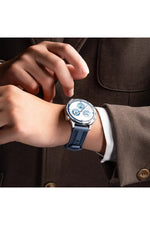 Load image into Gallery viewer, Huawei Watch GT2E/GT2/GT2 Pro/GT3/GT3 Pro/GT4/GT5 46mm Lacivert Kumaş Ayarlanabilir Lansman Kordon
