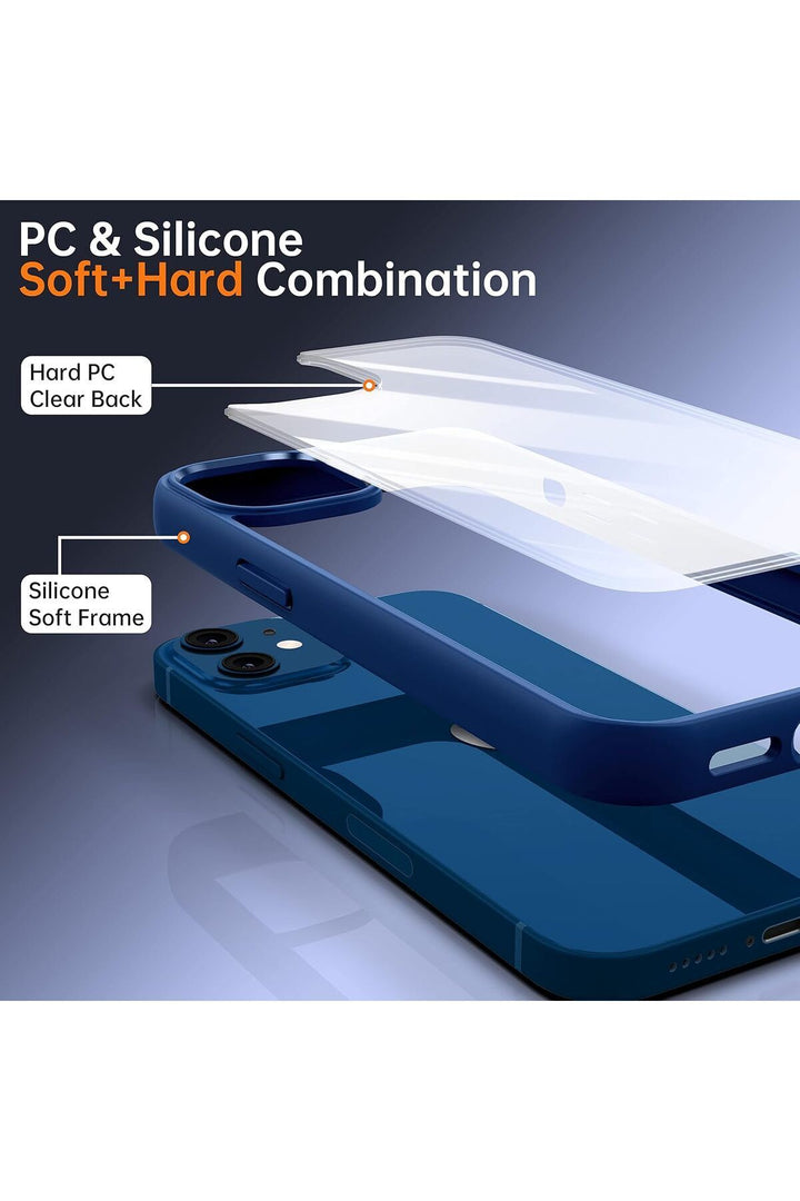 iPhone 11 Uyumlu Kılıf Kamera Çevresi Metal Sararmaya Karşı Dayanıklı Koruyucu Silikon Kapak