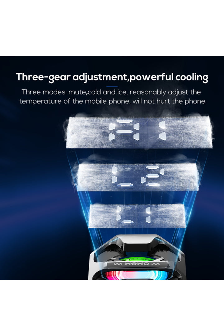 iPhone/Samsung ve Telefon Kıskaç Aparatlı Magsafe Tabletler için Soğutucu RGB Isı Önleyici Fan