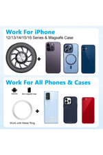 Load image into Gallery viewer, iPhone 12-13-14-15-16 Plus-16-17 Pro Max Uyumlu Araç içi Telefon Tutucu Magsafe Manyetik Mıknatıslı
