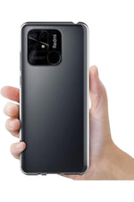 Load image into Gallery viewer, Xiaomi Poco C40 Uyumlu Kılıf 3D Kamera Korumalı Darbe Önleyici Şeffaf Esnek Transparan Silikon

