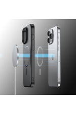 Load image into Gallery viewer, Samsung Galaxy S24 Fe Uyumlu Magsafe Kılıf Sert Mat Koruyucu Kablosuz Şarj Destekli Arka Kapak
