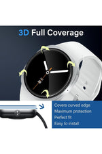 Load image into Gallery viewer, Samsung Galaxy Watch 8 44mm Uyumlu 3 Adet Ekran Koruyucu Darbelere Çizilmelere Karşı Üstün Koruma
