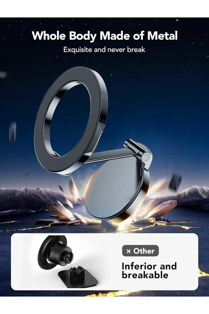 İphone 11-12-13-14-15-16 Plus-17 Pro Max Uyumlu Magsafe Manyetik Mıknatıslı Araç Içi Telefon Tutucu