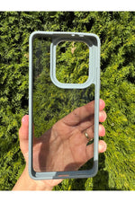 Load image into Gallery viewer, Xiaomi Mi 14T Pro Uyumlu Kılıf Siyah Transparan Şeffaf Kamera Çevresi Metal Koruyucu Silikon Kapak
