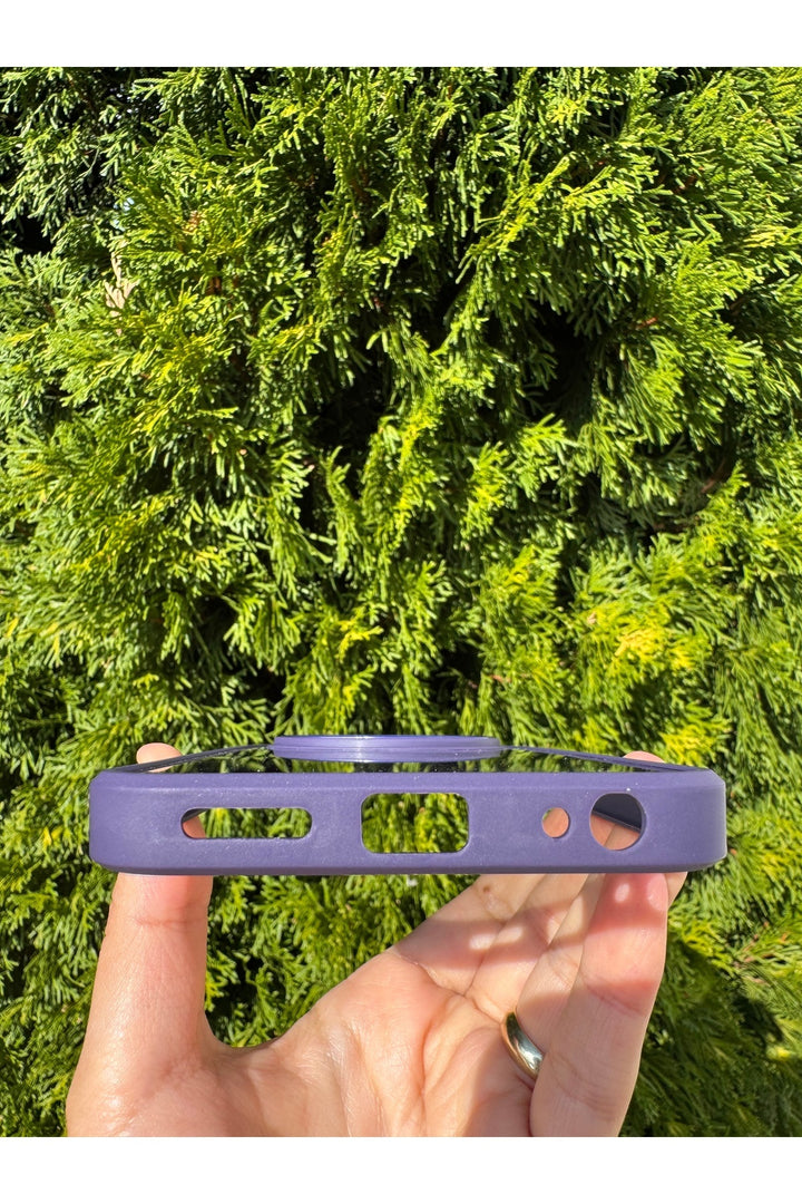 Tecno Spark 30C Uyumlu Kılıf Siyah Transparan Şeffaf Kamera Çevresi Metal Koruyucu Silikon Kapak