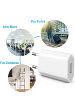 Load image into Gallery viewer, Apple iPad iPhone 4/5/6/7/8/8/Plus/Se/X/Xs/11/12/13/14 Uyumlu 1A 5W Şarj Adaptörü Şarj Başlığı/Cihaz
