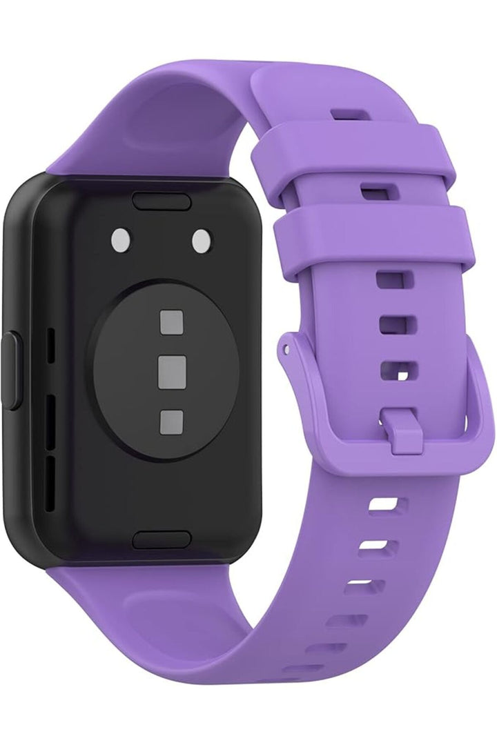 Huawei Watch Fit2 Uyumlu Kordon Liquid Silikon Ayarlanabilir Renkli Lansman Kordon