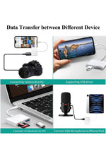 Load image into Gallery viewer, 16/15/Pro Max/Pro/Plus/iPad/MacBook Pro/Air Samsung Uyumlu Type-C To SD/Micro SD/TF/USB Kart Okuyucu
