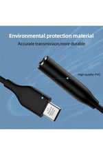 Load image into Gallery viewer, Samsung Xiaomi Uyumlu Çevirici Type-C To Jack Dönüştürücü Kulaklık Çevirici Bluetooth Gerektirmez
