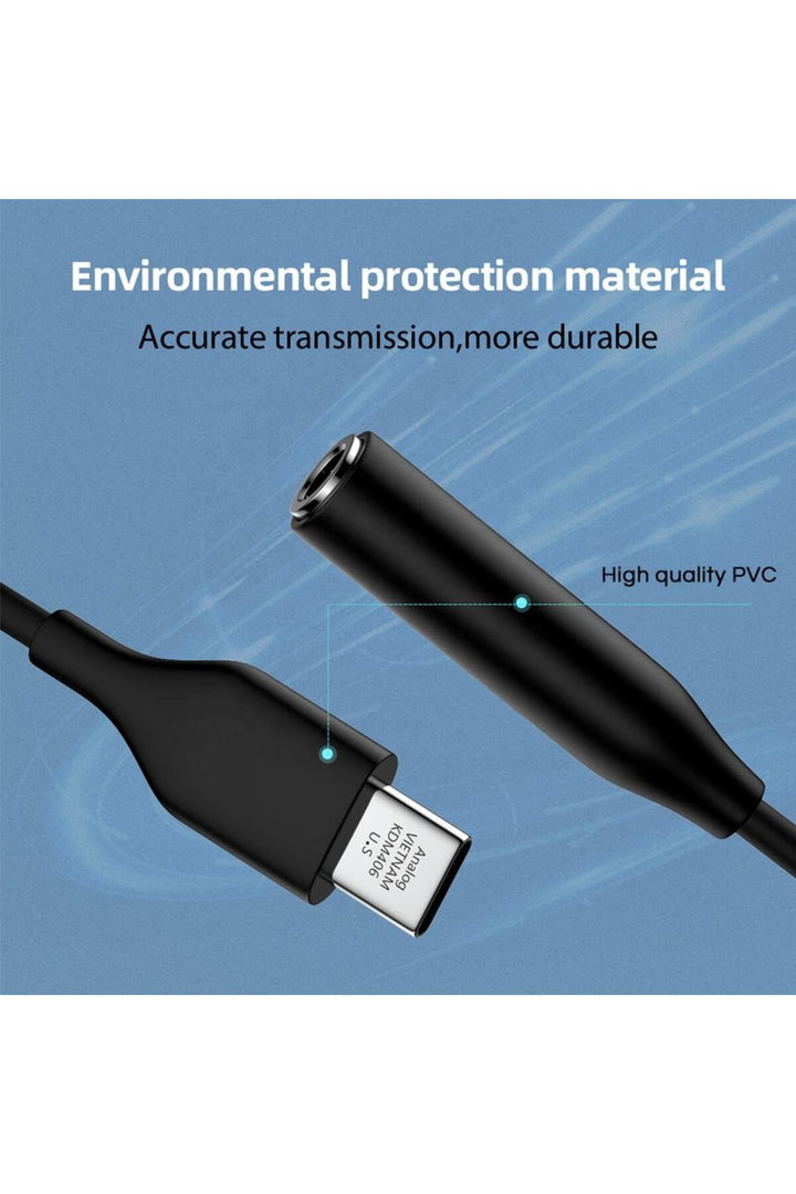 Samsung Xiaomi Uyumlu Çevirici Type-C To Jack Dönüştürücü Kulaklık Çevirici Bluetooth Gerektirmez