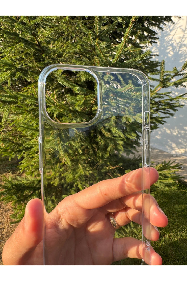 iPhone 13/14 Uyumlu Kılıf Sert Sararmaz Kamera Koruma Çevresi Yükseltilmiş Koruyucu Dayanıklı Kapak