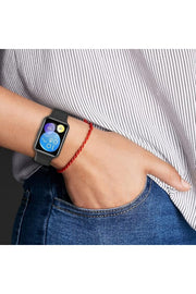 Huawei Watch Fit2 Uyumlu Kordon Liquid Silikon Ayarlanabilir Renkli Lansman Kordon