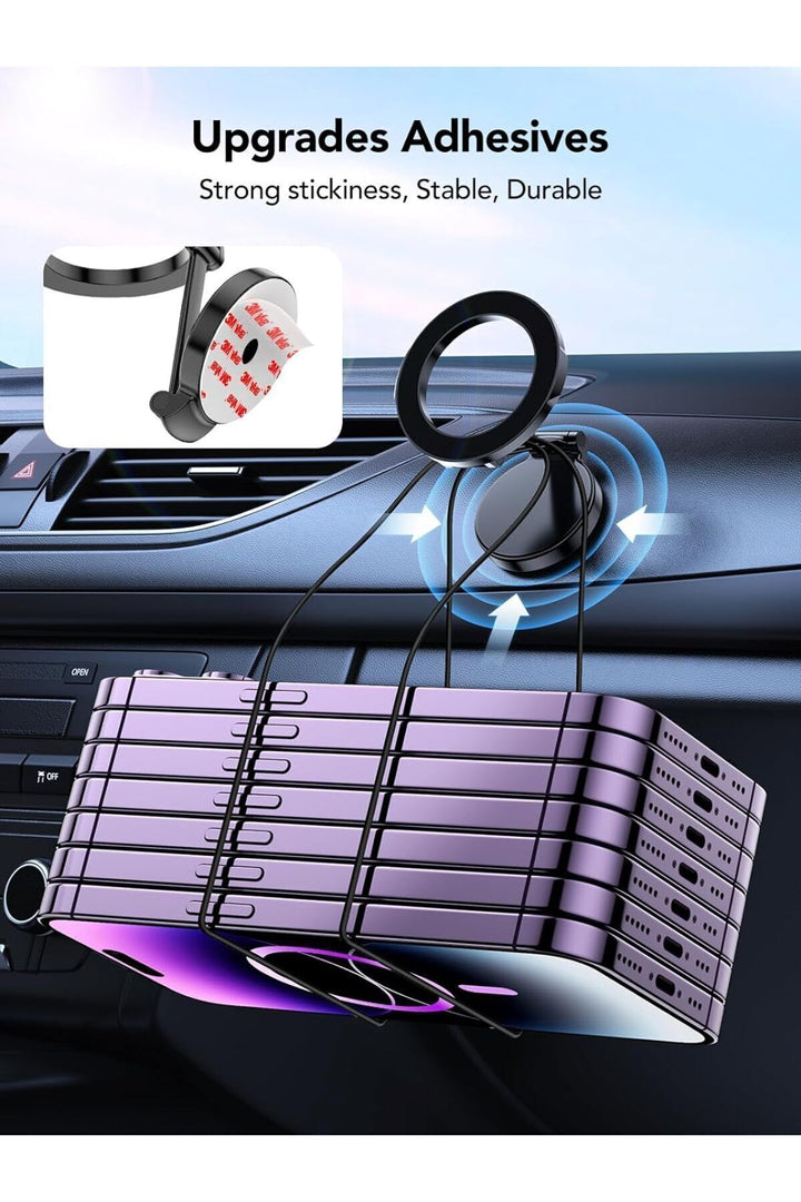 İphone 11-12-13-14-15-16 Plus-17 Pro Max Uyumlu Magsafe Manyetik Mıknatıslı Araç Içi Telefon Tutucu
