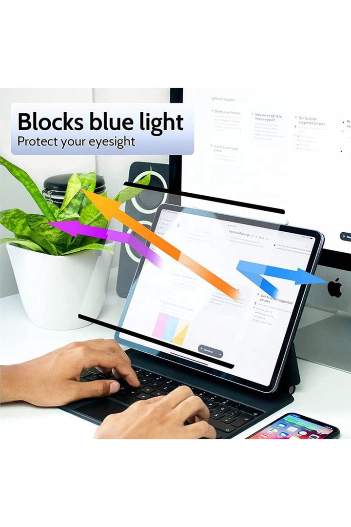iPad 10.2 Uyumlu Ekran Koruyucu Kolay Kullanılabilir Manyetik Paper Like Kağıt Hissi Çizim Koruyucu