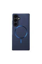 Load image into Gallery viewer, Samsung Galaxy S24 Fe Uyumlu Magsafe Kılıf Sert Mat Koruyucu Kablosuz Şarj Destekli Arka Kapak
