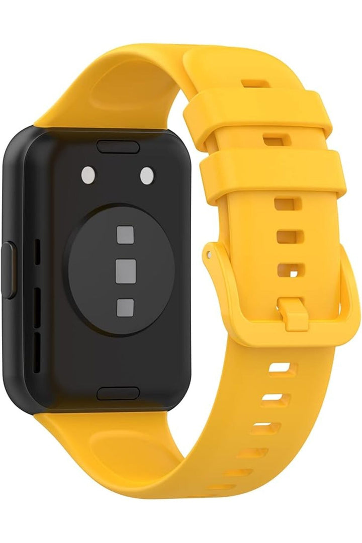 Huawei Watch Fit2 Uyumlu Kordon Liquid Silikon Ayarlanabilir Renkli Lansman Kordon