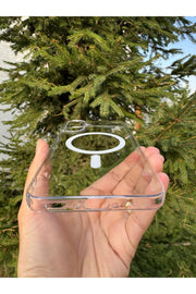 Samsung Galaxy A26 Uyumlu Magsafe Kılıf Kamera Kenarı Koruma Sert Sararmaz Dayanıklı Koruyucu Kapak