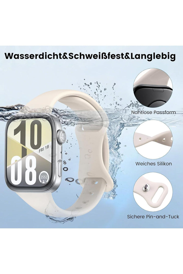 Huawei Watch Fit 4 Pro/Fit 4/Fit 3 Uyumlu Kordon Slim Same Liquid Silikon Spor Renkli Kordon