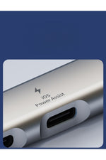 Load image into Gallery viewer, PC/iPad/Macbook/iPhone 15 Plus/16/17 Pro Max Uyumlu Type-C/USB To USB/Type-C/3.5mm Jack Çevirici HUB
