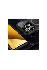Load image into Gallery viewer, Xiaomi Redmi Note 13 Pro 4G Uyumlu Kılıf Magsafe Standlı Kamera Lens Korumalı Dayanıklı Renkli Tank
