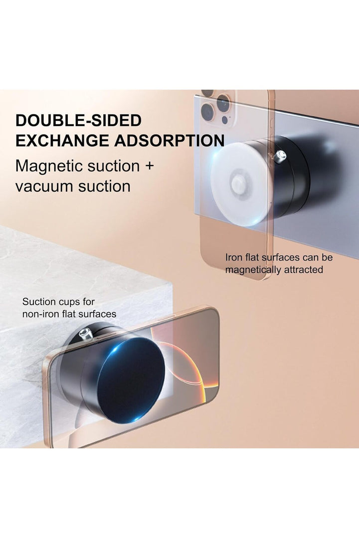 Yüksek Kalite Araç içi Magsafe Telefon Tutucu Kilitli Vakum Telefon ve Tablet Tutucu Masaüstü Stand