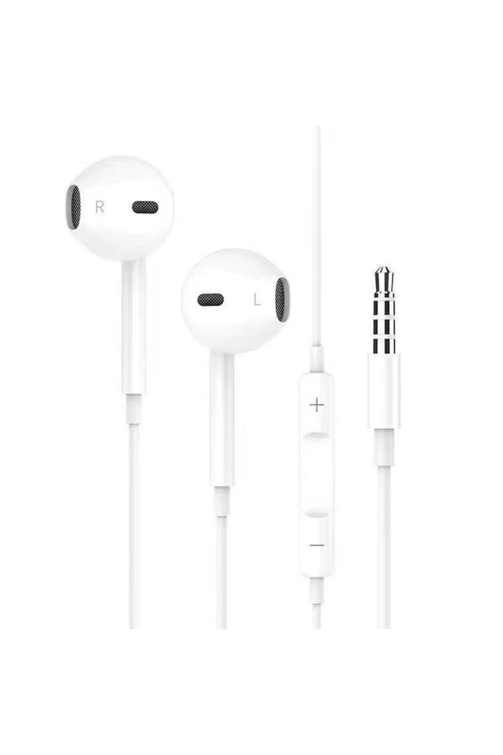 5/5S/6/6S/6S Plus Uyumlu 3.5mm Jack Kulaklık Samsung Xiaomi Huawei Uyumlu Mikrofonlu Kulaklık