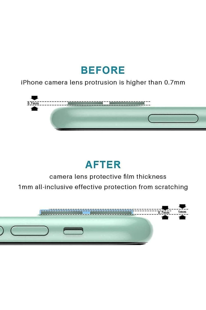 iPhone 16/16 Plus Uyumlu Kamera Koruyucu Temperli Cam Çizilmelere Karşı Dayanıklı Kamera Lens