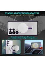 Load image into Gallery viewer, Samsung Galaxy S23 Ultra Uyumlu Kılıf 3D Kamera Lens Korumalı Magsafe Kenarı Renkli Şeffaf Kapak
