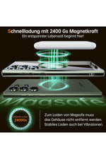Load image into Gallery viewer, Samsung Galaxy S22 Uyumlu Kılıf 3D Kamera Lens Korumalı Magsafe Kenarı Renkli Şeffaf Kapak
