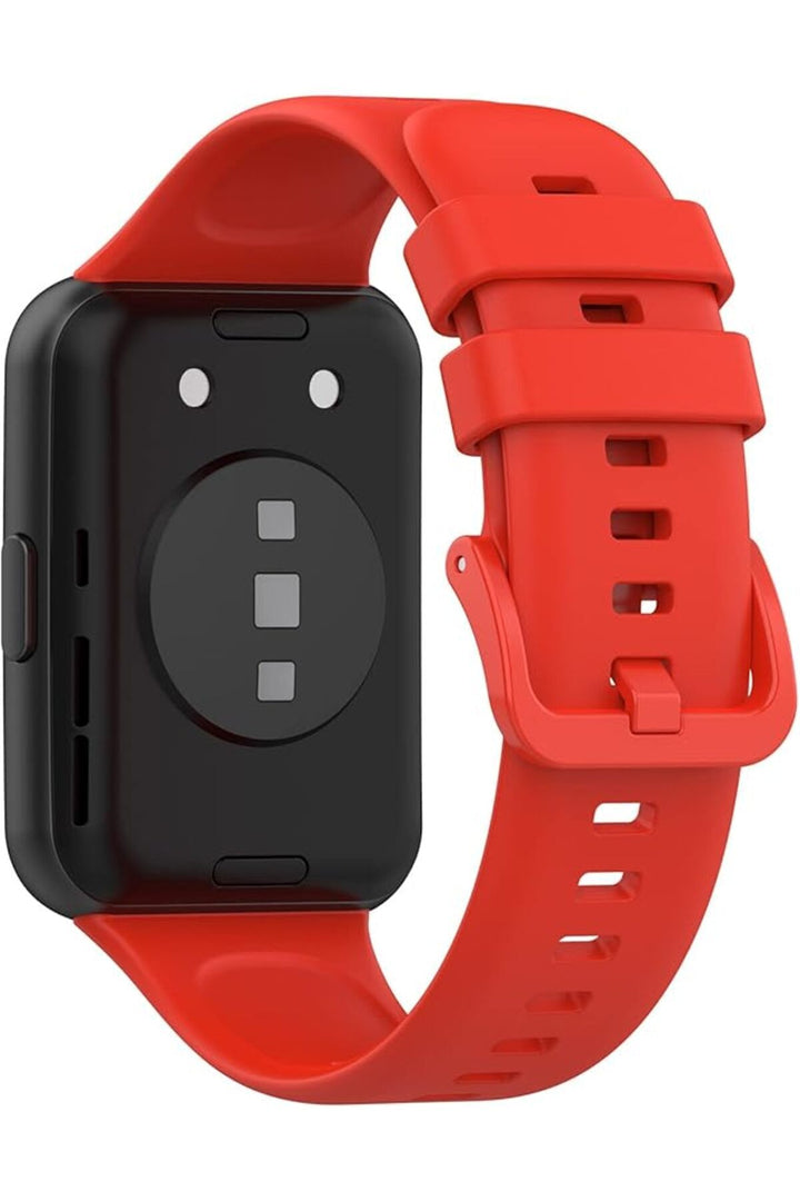 Huawei Watch Fit2 Uyumlu Kordon Liquid Silikon Ayarlanabilir Renkli Lansman Kordon