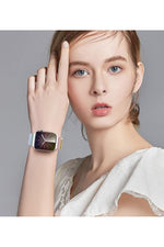 Load image into Gallery viewer, Apple Watch 9 8 7 6 5 4 3 2 Se 42mm/44mm/45mm/49mm Uyumlu Kordon Mıknatıslı Ayarlanabilir Metal
