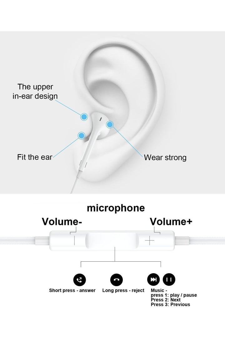 iPhone 15 Pro 16 Plus 16 Pro Max 17 Air Uyumlu Kulaklık Type-C Tak Çalıştır Bluetooth Gerektirmez