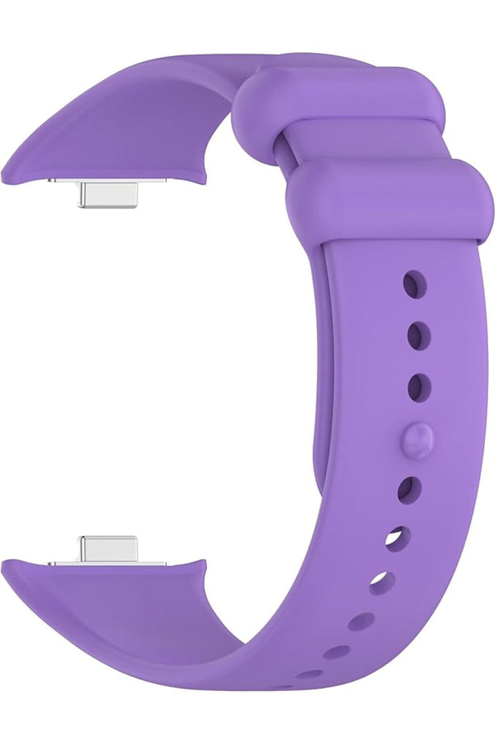Xiaomi Redmi Watch 4 Uyumlu Kordon Liquid Silikon Ayarlanabilir Renkli Lekelere Dayanıklı Kordon
