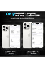 Load image into Gallery viewer, İphone 15 Pro/iphone 15 Pro Max Uyumlu Kamera Lens Koruyucu Dayanıklı Renkli Metal Temperli Cam
