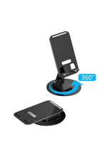 Load image into Gallery viewer, Yüksek Kaliteli Katlanabilir 360 Dönebilen Ayarlanabilir Telefon Tutucu Masa Üstü Tablet Standı
