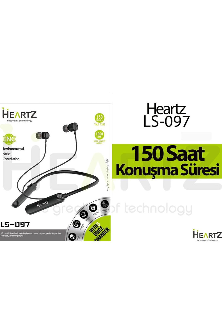 150 Saat Uzun Kullanım Süresi Sporcu Bluetooth Kulaklık Boyun Bantlı Ense Tipi Mıknatıslı Kablosuz