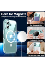 Load image into Gallery viewer, iPhone 14 Pro Uyumlu Kılıf Kamera Koruma Camı Ekran Koruyucu Şeffaf Magsafe Temperli Cam Koruma
