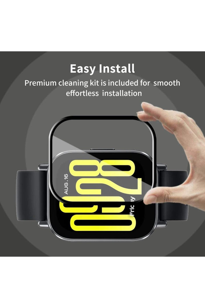 Xiaomi Redmi Watch 5 Active Uyumlu Ekran Koruyucu Çizilme ve Darbelere Dayanıklı Esnek Nano Koruma