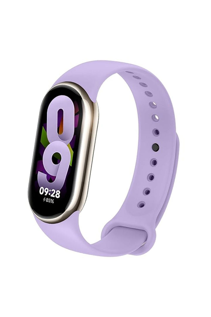 Xiaomi Mi Band 9 Uyumlu Kordon Liquid Silikon Ayarlanabilir Renkli Lekelere Dayanıklı Lansman Kordon