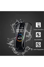 Load image into Gallery viewer, Xiaomi Mi Band 4 Uyumlu Tam Kaplayan Darbelere Karşı Dayanıklı Kırılmaz Cam Nano Ekran Koruyucu
