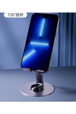 Load image into Gallery viewer, Yüksek Kaliteli Metal Katlanabilir 360 Dönebilen Ayarlanabilr Telefon Tutucu Masa Üstü Tablet Standı
