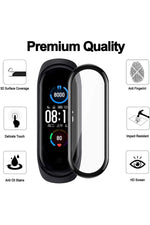 Load image into Gallery viewer, Xiaomi Mi Band 6 Uyumlu Tam Kaplayan Darbelere Karşı Dayanıklı Kırılmaz Cam Nano Ekran Koruyucu
