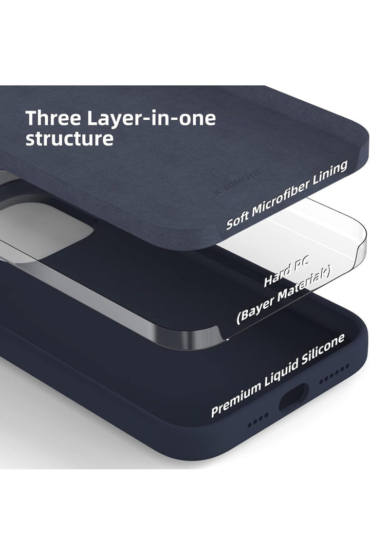 Yüksek Kaliteli iPhone 15 Pro Uyumlu Kılıf Liquid Silikon Renkli Mat Lekelere Dayanıklı Kaymaz