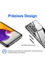 Load image into Gallery viewer, Samsung Galaxy A52 Uyumlu Kılıf 3d Kamera Korumalı Darbe Önleyici Şeffaf Transparan Esnek Silikon
