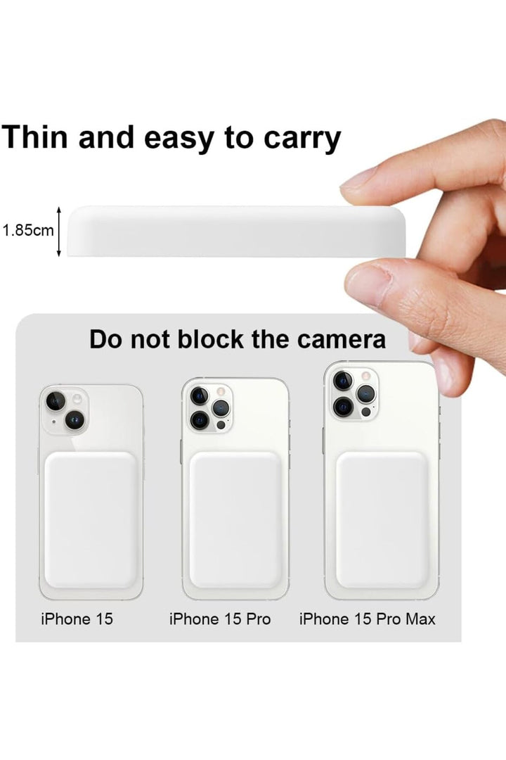 İphone 11/12/13/14/15/16 Plus/16 Pro Max Uyumlu Powerbank Şarj Aleti Magsafe Taşınabilir Şarj Cihazı