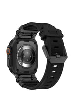 Load image into Gallery viewer, Apple Watch 8 7 6 5 4 3 2 1 42mm/44mm/45mm/49mm Uyumlu Kordon Ayarlanabilir Titanyum Metal Başlıklı
